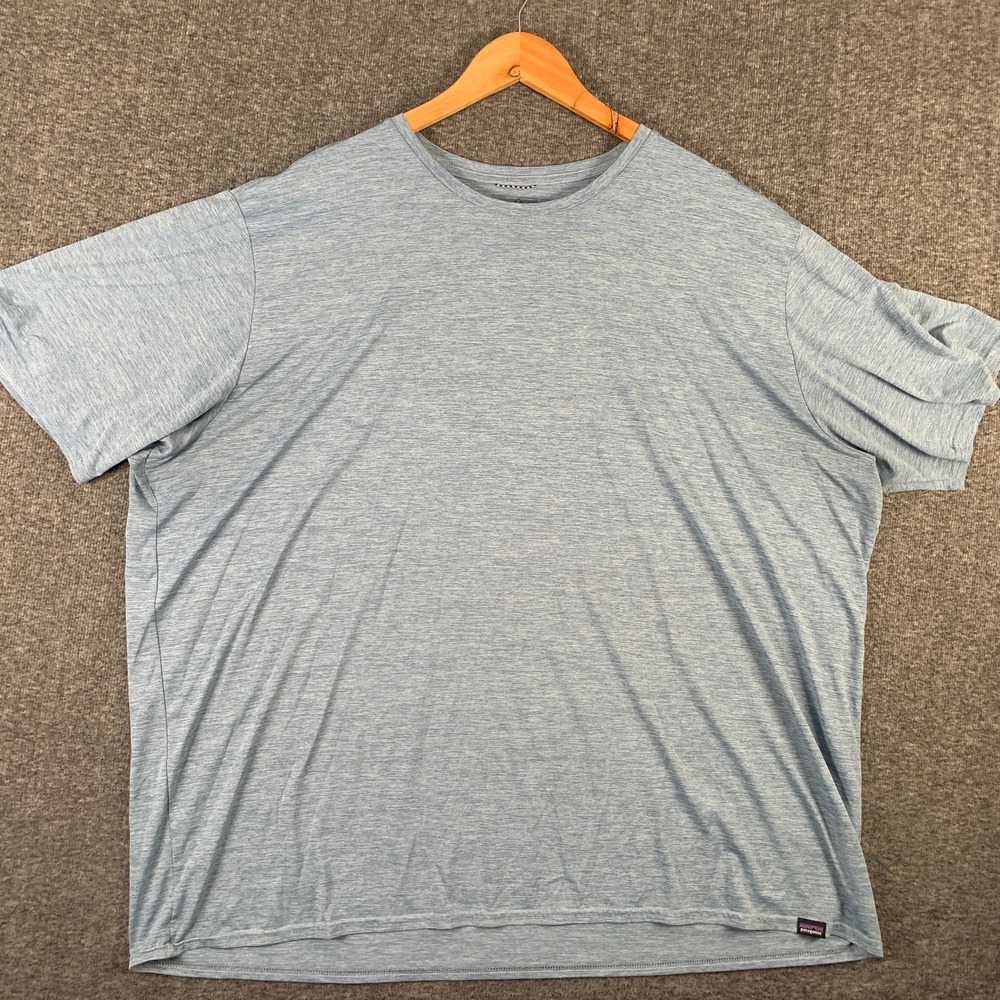 Patagonia Shirt Men 3XL Capilene Cool Daily Blue Outdoors